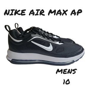Nike Air Max AP Sneaker Shoe Black White CU4826-002 Men's Size 10 NEW